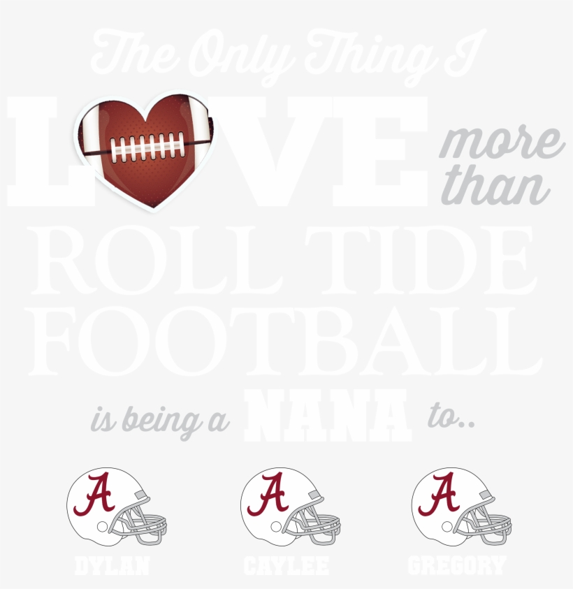 Nana 3 01 Rolltide Love More Than White Helmet 12 18 - My Favorite Things Pigment Ink Pad, 3, transparent png download