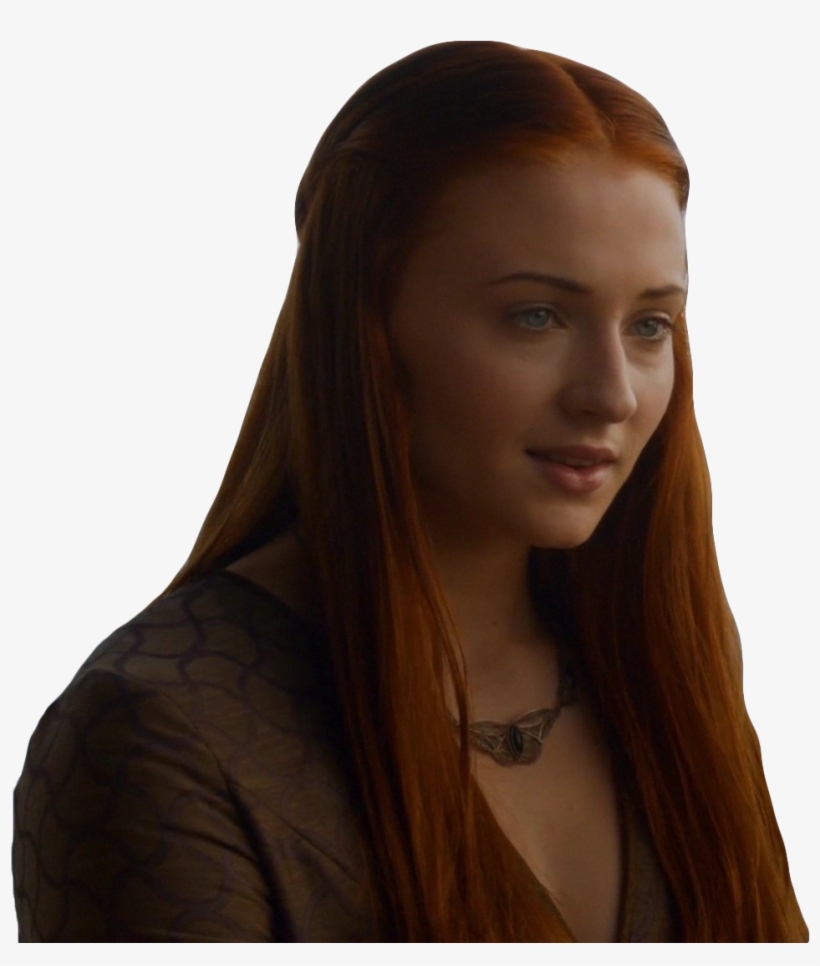 52 Images About 🎬actress - Sansa Stark Transparent, transparent png download