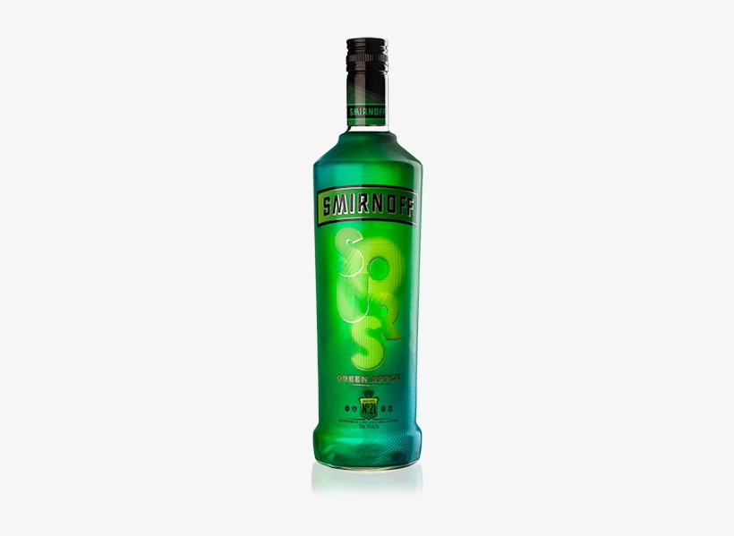Smirnoff Sours Green Apple - Smirnoff Sours, transparent png download
