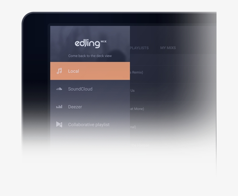 Advanced Music Management - Edjing, transparent png download
