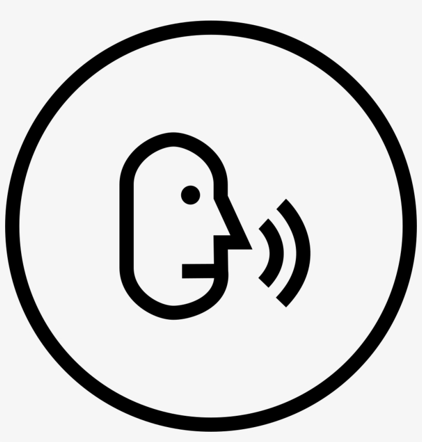 Png File - Icon People Talk, transparent png download