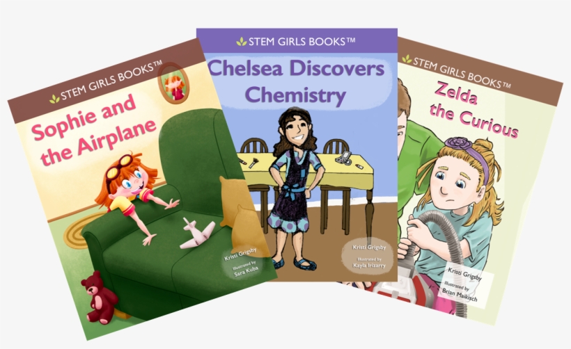 Maria Breston Liked This - Chelsea Discovers Chemistry (stem Girls Books), transparent png download