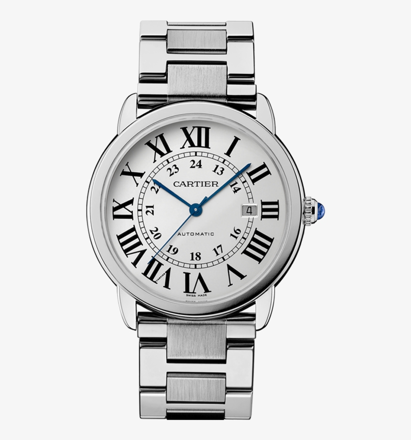 Zoom - Cartier Ronde Solo Price, transparent png download