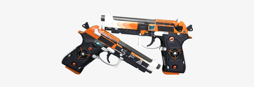 Dual Berettas - Dual Berettas Trigger Happy, transparent png download