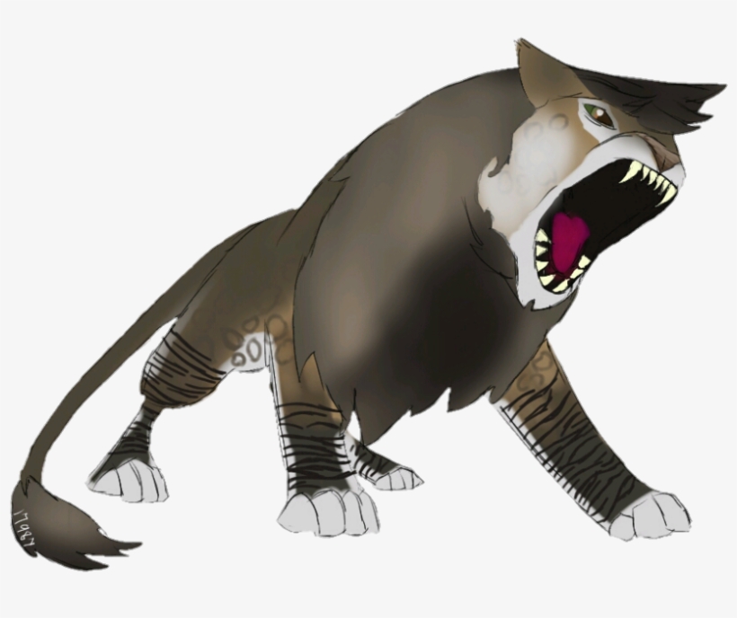 Lion Roaring {colored} - Cat Yawns, transparent png download