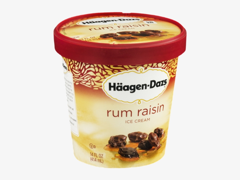 Rum Raisin Uggs Review - Haagen Dazs, transparent png download