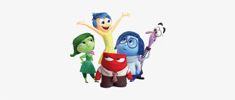 Inside Out Characters - Emotions' Survival Guide [book], transparent png download
