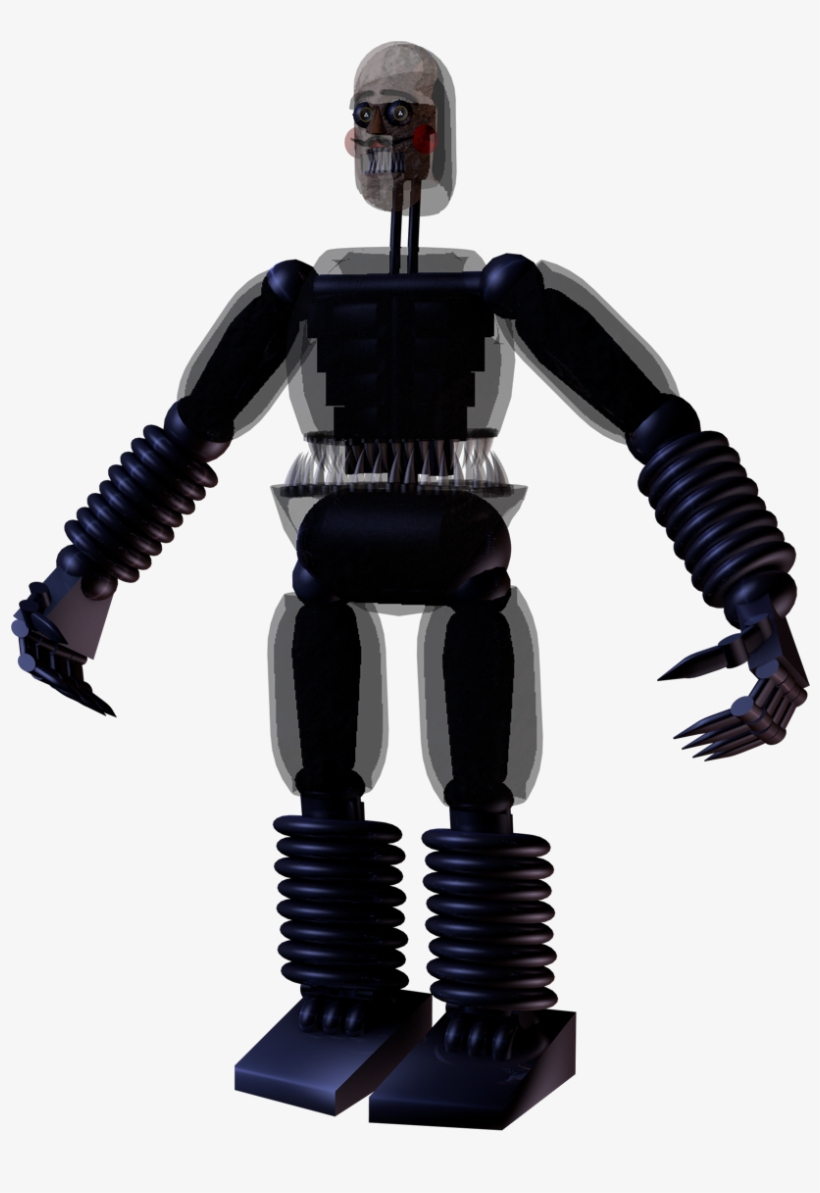 Night Eater Gordon Strongman Origin Strongman By Fedetronic-d931b4u - Robot, transparent png download