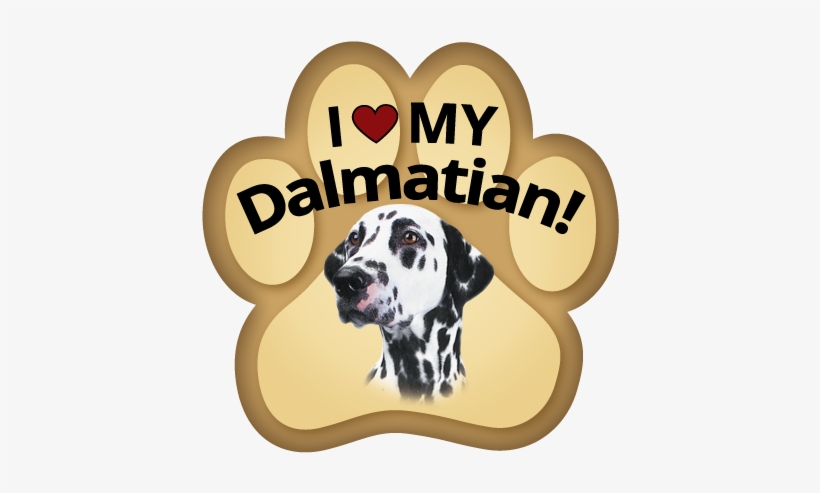 Large Paw Magnets - Love My Dogue De Bordeaux, transparent png download