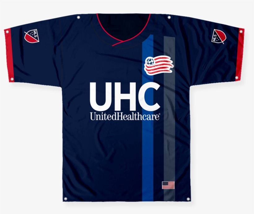 New England Revolution 57" X 45" Jersey Banner - New England Revolution, transparent png download