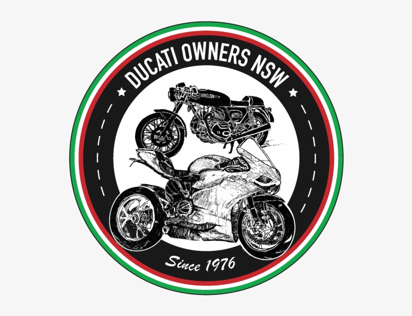 Ducati Owners Club Nsw - Motor Riding Club Logos, transparent png download