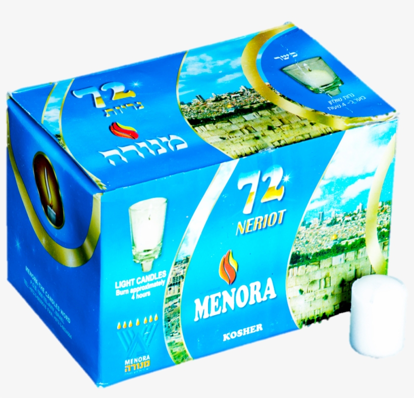 Menora Neriot 72 6hr - Menorah, transparent png download