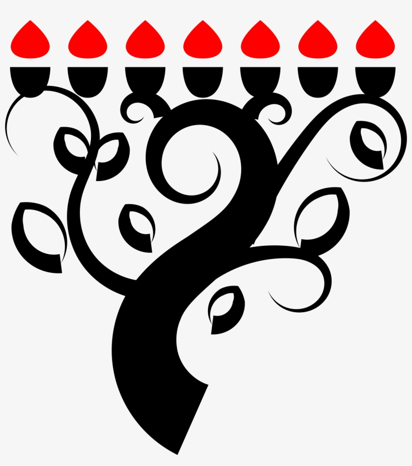 Menorah Png - Kwanzaa-baum-kwanzaa-party-papierservietten Serviette, transparent png download