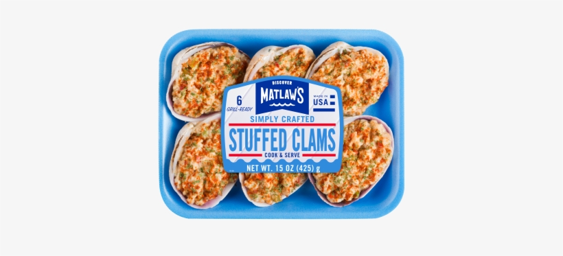 Natural Style Stuffed Clams - Matlaw's Stuffed Clams, transparent png download