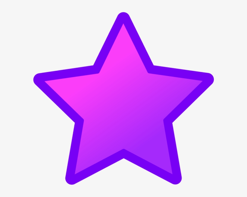 Star Purple Cliparts - Purple Star Clip Art Transparent PNG - 600x573