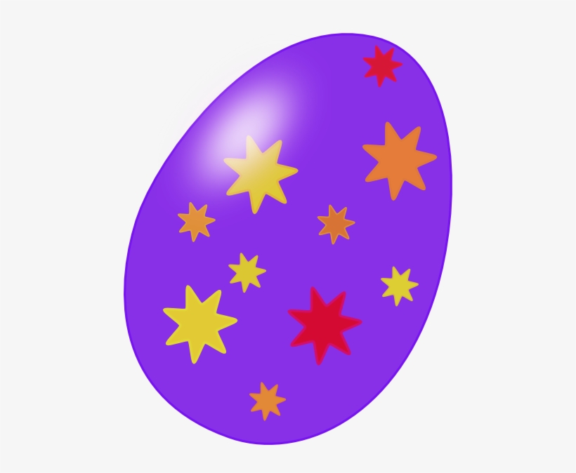 Easter Eggs With Stars, transparent png download
