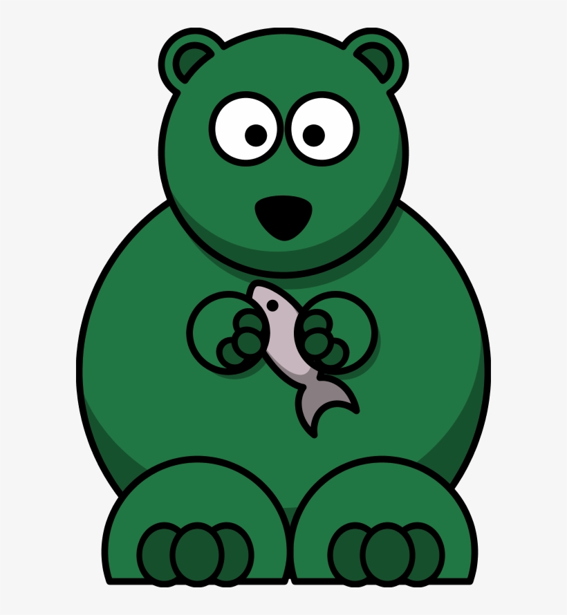 Download - Cartoon Drawing Of Bear, transparent png download