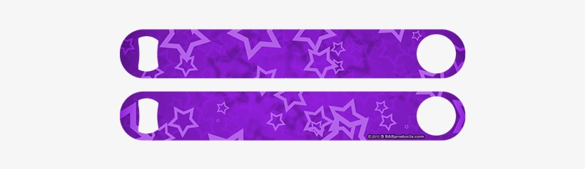 Purple Stars Tile Kolorcoat™ Colossal™ 11" Bottle Opener - Orange Stars Tile Kolorcoat Colossal 11" Bottle Opener, transparent png download