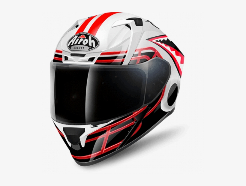 Airoh Valor Touchdown Gloss Helmet - Airoh Valor Touchdown, transparent png download