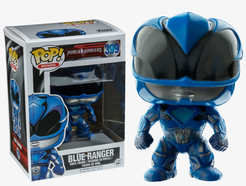 Power - Blue Ranger - Pop! Vinyl Figure, transparent png download