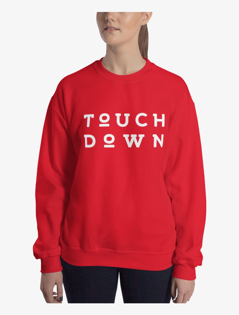 Touchdown Mockup Front Woman Black, transparent png download