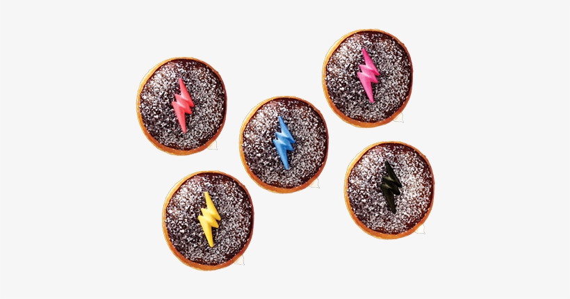 Kreme - Power Ranger Donuts Krispy Kreme, transparent png download