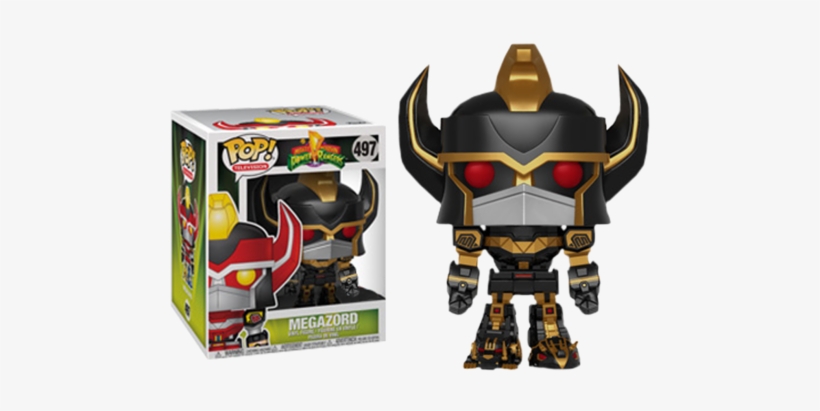 This Is The Second List For My Blog, Not The Second - Black And Gold Megazord Pop, transparent png download