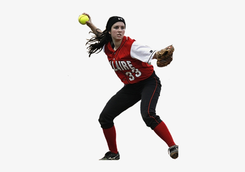 Collegiate Softball Dreams - Softball Player Png, transparent png download