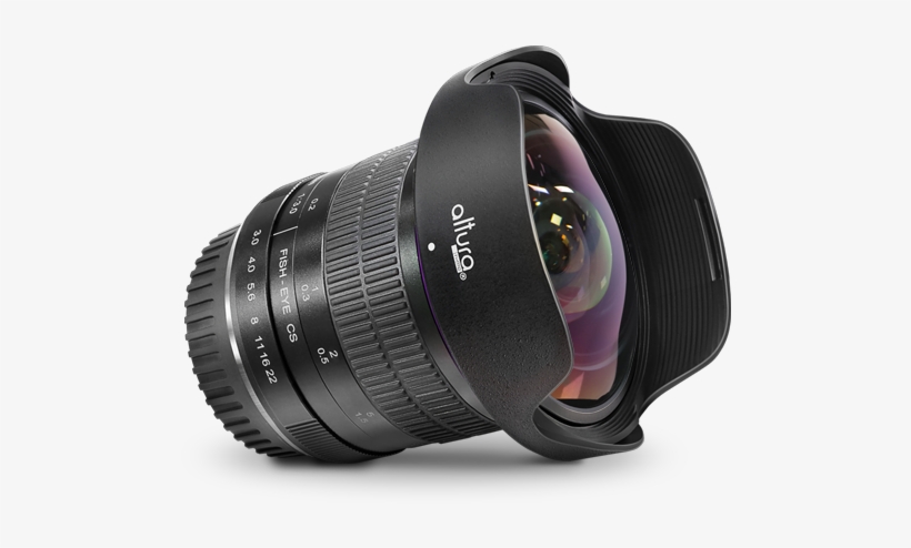 New 2017 Altura Photo 8mm F/3 - Altura Photo 8mm F/3.0 Fisheye Lens A Wide Angle Aspherical, transparent png download