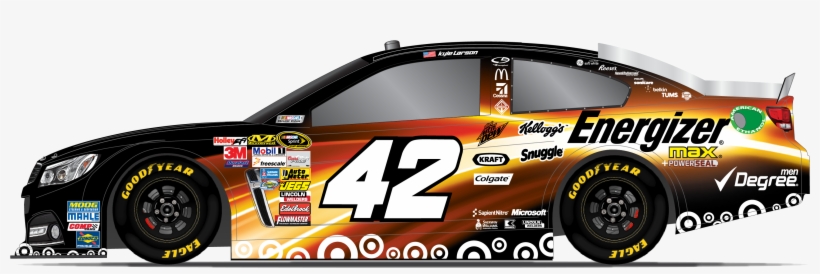 Energizer Partners With Team Target At Talladega To - Kyle Larson Energizer, transparent png download