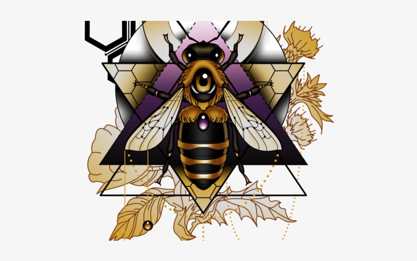 Honey Bee - Art, transparent png download