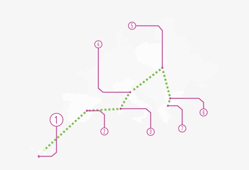 Explore The Majesty Of Volcanos And The Stars On This - Map, transparent png download