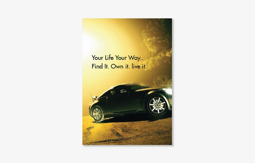 Live Your Life - Nissan 350z Обои, transparent png download