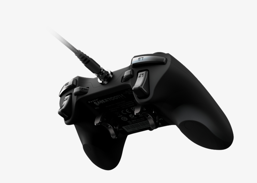 Razer Sabertooth Gallery 1 - Razer Sabertooth Xbox Controller, transparent png download