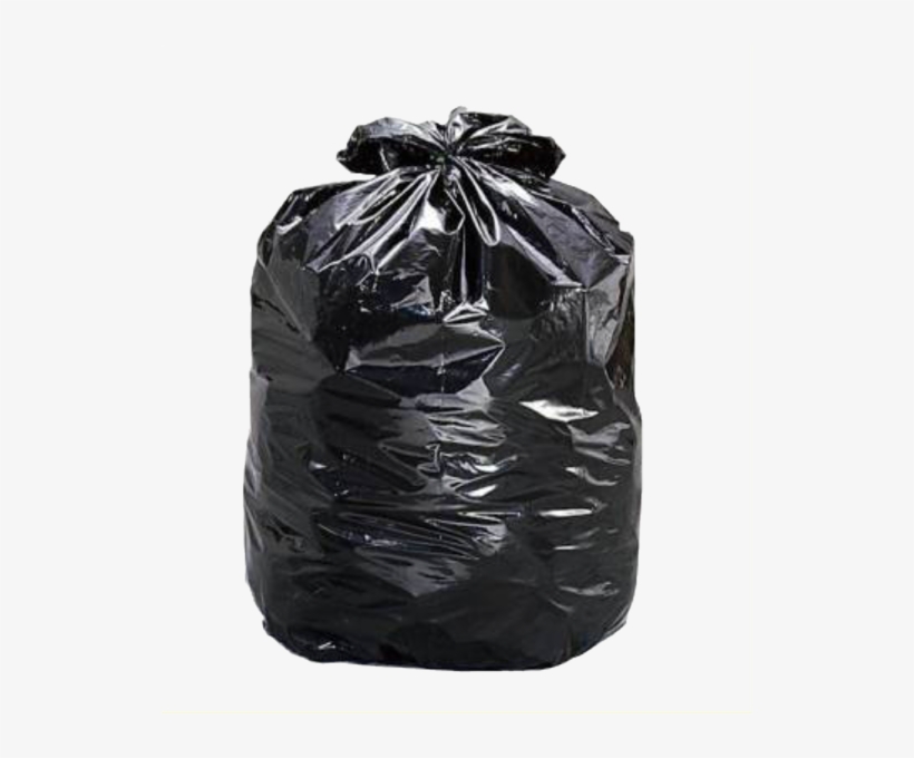 Share This Image - Black Color Garbage Bag, transparent png download