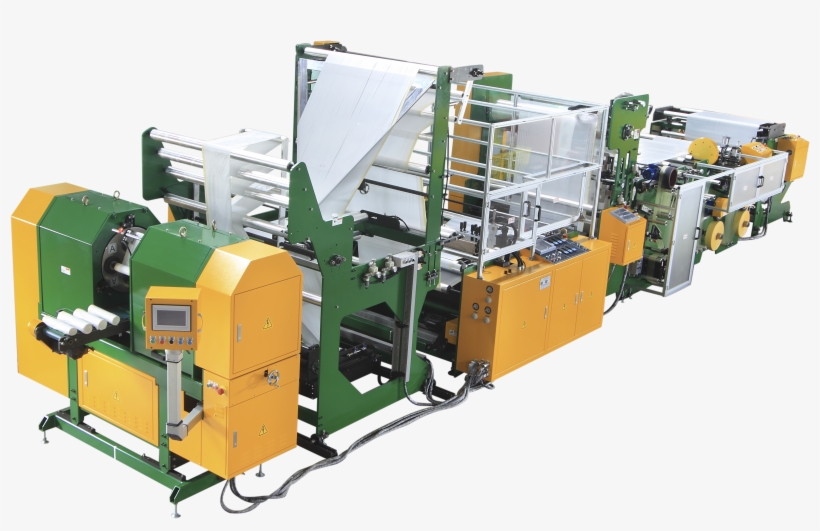 Servo-driven Poly Draw Garbage Bag On Roll Converting - Waste, transparent png download