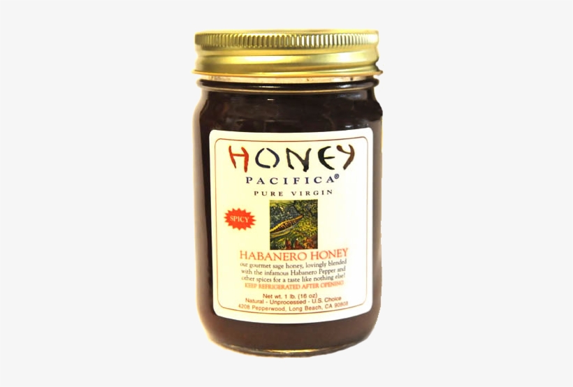 Honey Pacifica Habanero Honey 16 Oz - Honey Pacifica Honey, Coastal Wildflower - 16 Oz, transparent png download