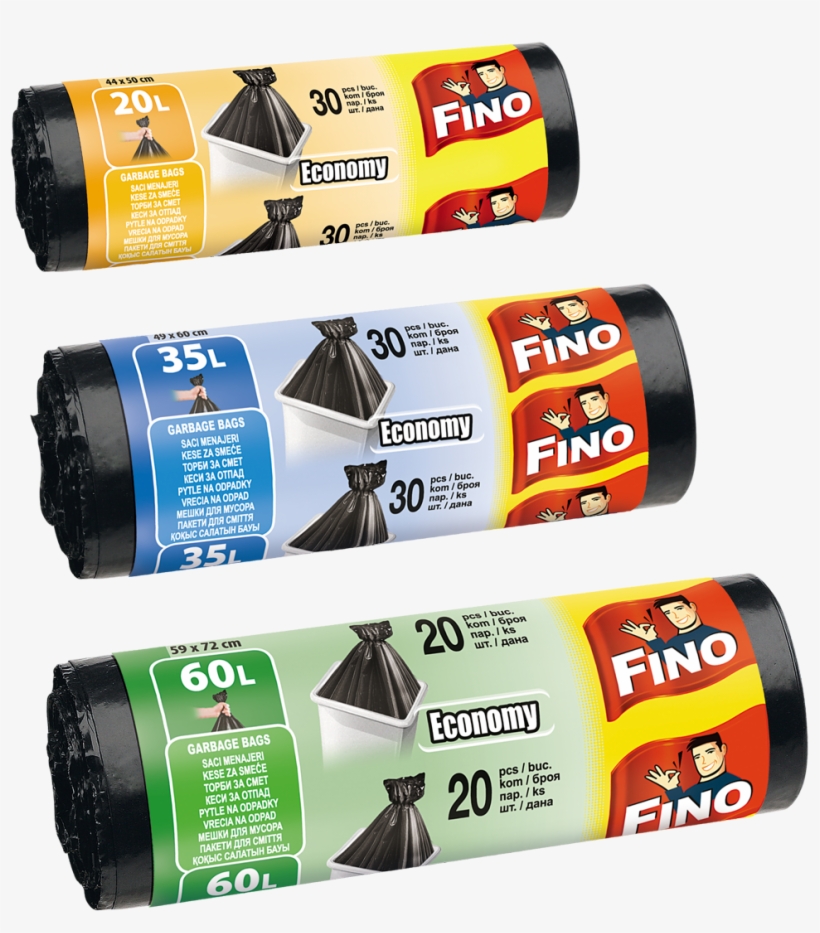 Economy Gb Range - Fino Garbage Bags, transparent png download
