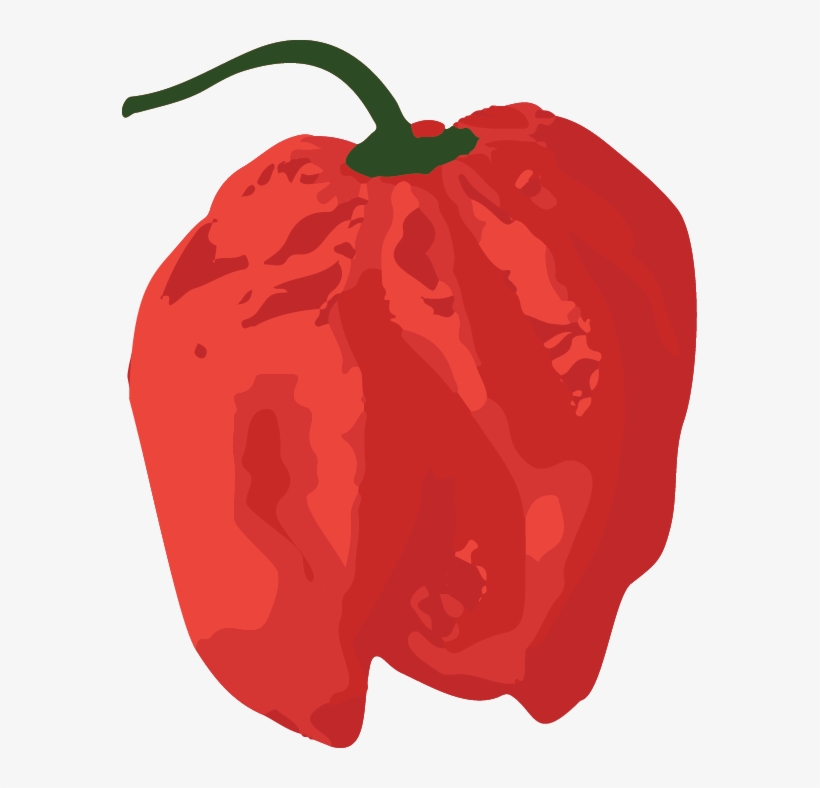 Habanero-red - Red Bell Pepper, transparent png download