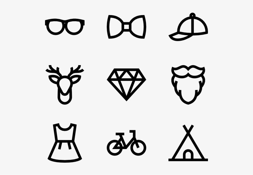 Hipster Style - Christmas Day, transparent png download