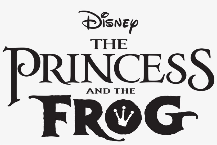 Open - Princess And The Frog Black And White, transparent png download