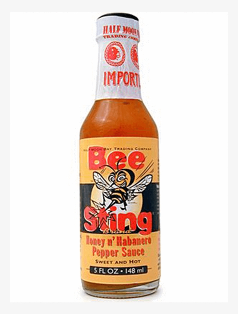 Beesting Honey N' Habanero Hot Sauce - Bee Sting Honey N' Habañero Pepper Sauce, transparent png download
