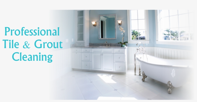 White And Blue Bathroom Rustic, transparent png download