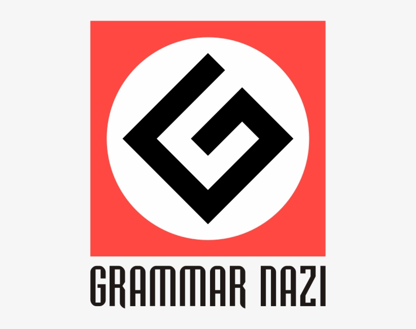 Grammar-nazi - Grammer Nazi, transparent png download