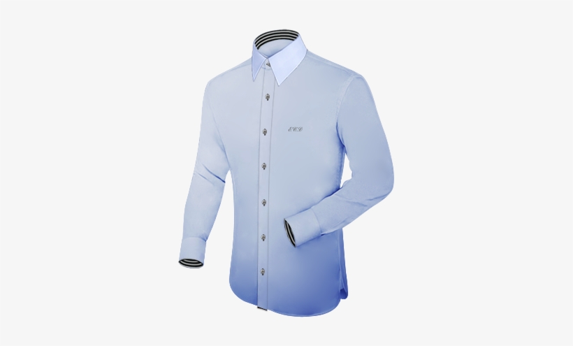 Hemd Eierschal Manschettenknopf With French Collar - Umschlagmanschette Hemd, transparent png download