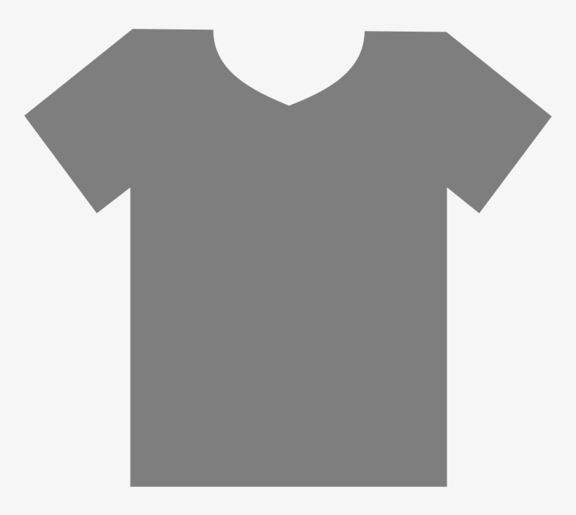 Tshirt Clipart Outline Download - Outline Of Tshirt Png, transparent png download