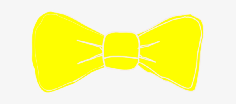 Yellow Bow Clip Art, transparent png download