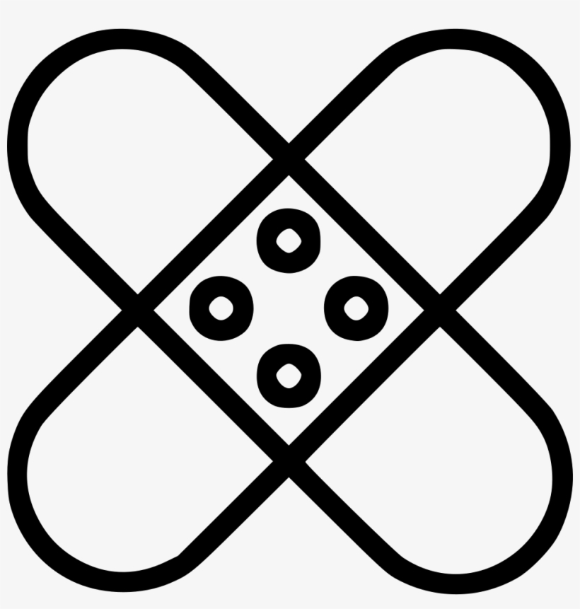 Bandage Sticker Injury Comments - Patch Icon, transparent png download