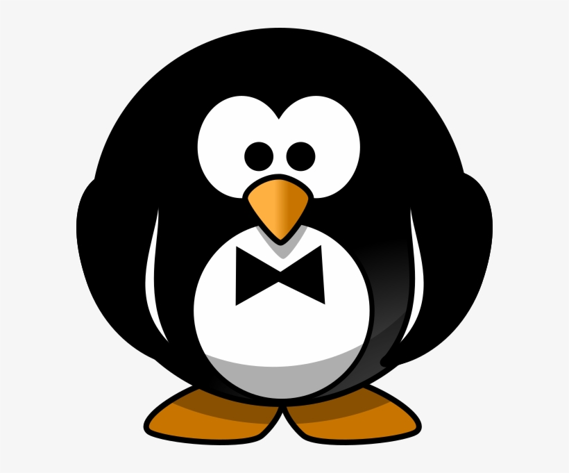Bow Tie Clipart Penguin - Colors Of A Penguin, transparent png download