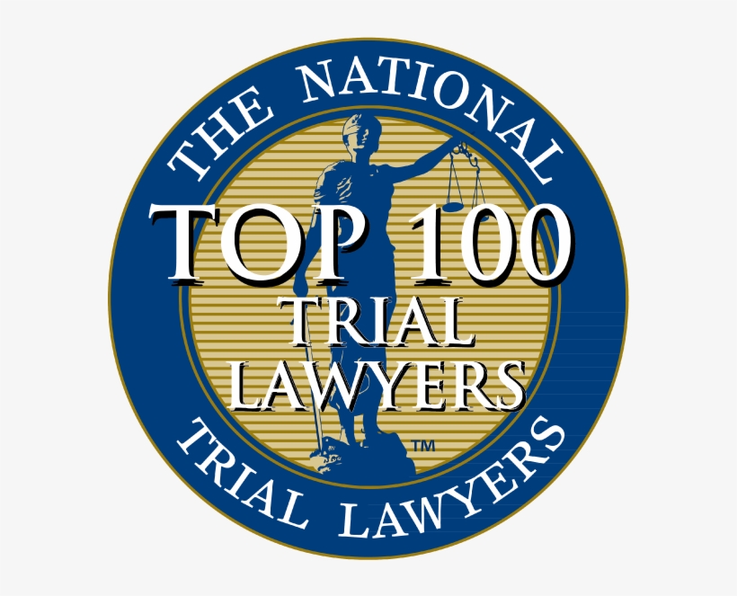 Personal Injury Lawyer Woodstock Ga Truck Injury Badge - Top 100 Trial Lawyers Logo, transparent png download